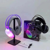 Casque de jeu sans fil circum-auriculaire à puce JL PG580, éclairage LED RGB, stéréo, micro intégré, Bluetooth 5.3, pour PC et ordinateur portable – Meilleures ventes