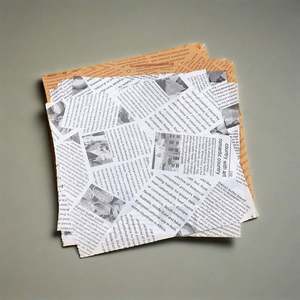 High Quality Fast Food Hamburger Packaging <b>Waxed</b> <b>Paper</b> Food Wrapping <b>Paper</b> Printed Greaseproof <b>Paper</b> - Product Image 2