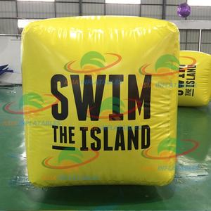 Indicador flotante de agua inflable, boya de natación, tubos de pontones para <span class=keywords><strong>boyas</strong></span> de advertencia - Product Image 2