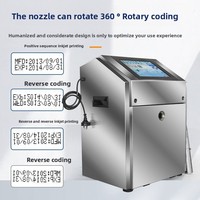Impresora de Etiquetas de Inyección de Tinta para Caracteres Pequeños W900, Totalmente Automática e Inteligente, de Secado Rápido, para Codificación de Fechas de Producción, Nueva en Empaque