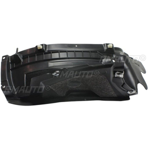 ชุดบังโคลนหน้าคู่ สำหรับ Audi A6 2012-2015 Quattro บังโคลนหน้าส่วนหน้า ป้องกันน้ำกระเซ็น วัสดุ ABS อุปกรณ์ตกแต่งรถยนต์ ซ้ายและขวา - Product Image 2