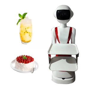 <span class=keywords><strong>Robot</strong></span> de service intelligent pour la livraison de nourriture, <span class=keywords><strong>jouet</strong></span> <span class=keywords><strong>robot</strong></span> serveur avec lumière et musique pour enfants et adultes - Product Image 5