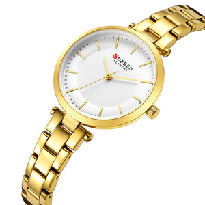CURREN 9054 marca reloj de las mujeres bien regalo para niñas de malla de acero inoxidable <span class=keywords><strong>relojes</strong></span> de cuarzo mujer reloj de mujer reloj Masculino - Product Image 4