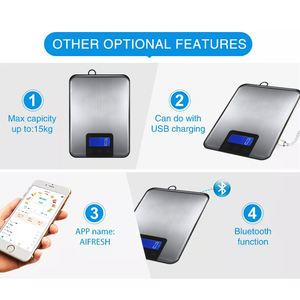 Masques nourrissants avec affichage <span class=keywords><strong>de</strong></span> <span class=keywords><strong>10</strong></span> KG, numérique, pour la <span class=keywords><strong>cuisine</strong></span>, pour le pesage, nouveauté - Product Image 5