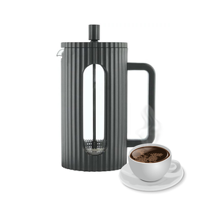 Nuevo Set de <span class=keywords><strong>Cafetera</strong></span> Francesa con Funda de Plástico, Prensa Francesa con Vaso de Vidrio Borosilicato Resistente al Calor y Tazas de Café - Product Image 4
