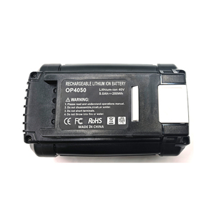 Souffleur de feuilles, de neige et de poussière sans fil, outils électriques de remplacement pour <span class=keywords><strong>tondeuse</strong></span> à gazon, batterie rechargeable <span class=keywords><strong>40V</strong></span> 5Ah 200W Op4050 pour <span class=keywords><strong>Ryobi</strong></span> - Product Image 2