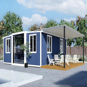 ห้องเรียนชั่วคราวแบบปลอดภัย เชื่อถือได้ และขยายได้ ขนาด 20 ฟุต <span class=keywords><strong>บ้าน</strong></span>คอนเทนเนอร์แบบขยายได้สองปีก - Product Image 1