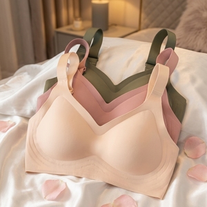 <span class=keywords><strong>Reggiseno</strong></span> Sportivo OEM Senza Cuciture Traspirante in Maglia Sottile Estivo Monopezzo Push-Up Senza Ferretto con Coppe 3/4 per Donne con Seno Grande - Product Image 3