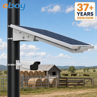 Système solaire autonome pour caméra 4G avec détection PIR, alimentation par batterie, vidéosurveillance pour la surveillance à distance des vergers, élevages et fermes, ODM OEM