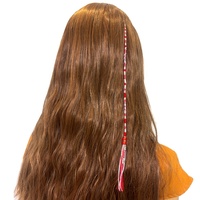Nouvelle Arrivée Tresses de Cheveux Artisanales Faciles à Porter pour Festivals, Extensions de Cheveux Personnalisées Prêtes à l'emploi