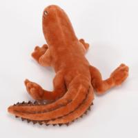 Peluche grande et mignonne de lézard à queue bouclée, poupée en peluche de lézard épineux de dessin animé, figurine en peluche amusante pour garçons