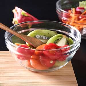 Set di <span class=keywords><strong>Ciotole</strong></span> per Insalata <span class=keywords><strong>in</strong></span> <span class=keywords><strong>Vetro</strong></span> <span class=keywords><strong>Trasparente</strong></span> Ecologico, Fatte a Mano, Senza BPA, 7.5CM 17CM 6CM, Resistenti al Calore, a Doppia Parete, Ermetiche - Product Image 3