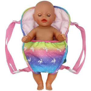 Poupée Reborn de 18 pouces faite à la main pour bébé fille avec sangles en peluche pour enfants, <span class=keywords><strong>porte</strong></span>-jouet modèle de bonne qualité - Product Image 6