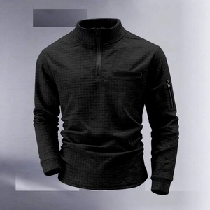 <span class=keywords><strong>Polo</strong></span> a Maniche Lunghe Jiaer Personalizzabile con Logo, in Poliestere, Estivo, con Mezza Cerniera, Traspirante, Casual, Elegante, per Uomo - Product Image 3