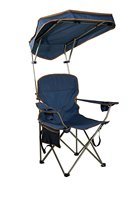 Chaise pliante Quad Lawn Portable avec porte-gobelet Chaise à baldaquin réglable