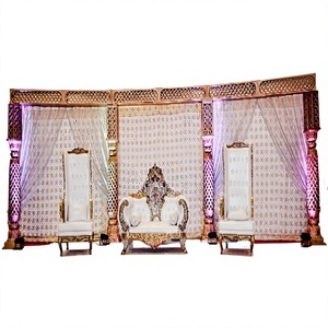Wlyima — décoration de scène en Concept ouvert, décor de scène illuminé, magnifique pour mariage musulman, luxe - Product Image 1