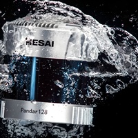 HESAI Pandar Capteurs de position de mouvement Lidar 3D 128/64 canaux de qualité automobile Remplacement polyvalent pour les VLS-128 LiDAR Velodyne