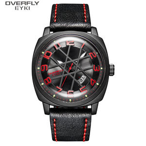 นาฬิกาควอตซ์ <span class=keywords><strong>OVERFLY</strong></span> เครื่องญี่ปุ่น กันน้ำ นาฬิกาสปอร์ต นาฬิกาแบรนด์เนมสำหรับผู้ชาย - Product Image 5