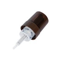 Amber Botol Pompa Busa Kosmetik Hewan, 100Ml dengan Pompa Busa 42Mm