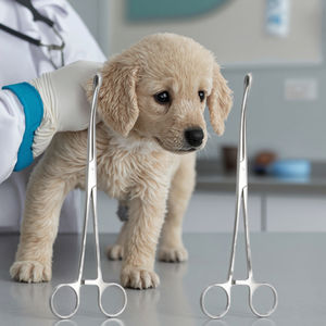 CJH เครื่องมือผ่าตัดสัตว์เลี้ยงสำหรับการเจาะกระดูกและเนื้อเยื่อคีมเจาะน้ำเหลือง - Product Image 3