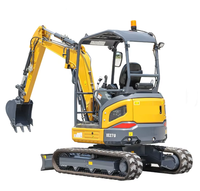 Mini-excavatrice sur chenilles compacte XE27U de 2,7 tonnes, pelle agile pour les projets de rénovation en espaces urbains étroits