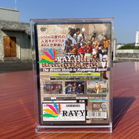 Boîte de jeu vidéo de haute qualité, boîte rigide en acrylique, boîte de présentation pour boîte de jeu Sony PS 2, pour boîte de jeu Sony PlayStation 2