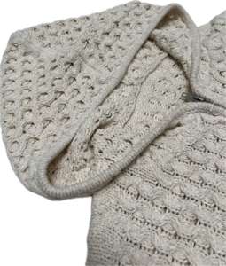 Suéter de Punto con Capucha para Mujer, Estilo Japonés, Transpirable, de Nailon/Algodón, con Logotipo Frontal, para Compradores a la Moda - Product Image 3