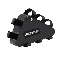 Batterie triangulaire de haute qualité pour vélo électrique pliable tandem, 48V 52V 60V 72V 20Ah 24Ah 30Ah Lithium-ion 1000W 2000W 3000W