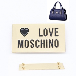 Label <b>Hardware</b> Factory Custom Creative Design Logo Metal China Rectangle Metal Printed Labels and Tags for Handbags 5-7 Days - Product Image 1