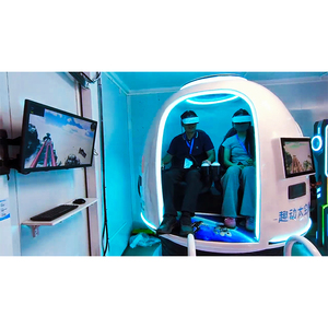 Cabina spaziale VR 2026 nuova macchina da gioco Arcade da <span class=keywords><strong>2</strong></span> <span class=keywords><strong>persone</strong></span> 5D VR/AR/MR attrezzatura per realtà virtuale 9D simulatore di montagne russe - Product Image 3