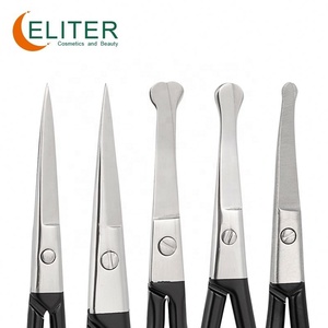 Eliter-Tijeras rectas y curvadas duraderas, de acero inoxidable, para uñas, cejas, gran oferta - Product Image 2