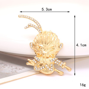 Accessori in Lega di Zinco Black Myth: Wukong all'Ingrosso, Adesivi per Cover Telefono Wukong Fai-da-Te e Materiali per Charm Scorrevoli per Scarpe - Product Image 6