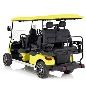 Carrito de Golf Personalizable de 6 Plazas, Motor de 5kw, Vehículo de Nueva Energía de Acero, 48v, Compatible con Club Car, Ecológico - Product Image 5