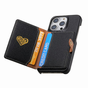 Étui de téléphone portefeuille en <span class=keywords><strong>cuir</strong></span> de luxe pour <span class=keywords><strong>iphone</strong></span> 15 iphone15 pro max 14 plus 13 12 11 xr xs x <span class=keywords><strong>se</strong></span> <span class=keywords><strong>2020</strong></span> 7 8 - Product Image 4