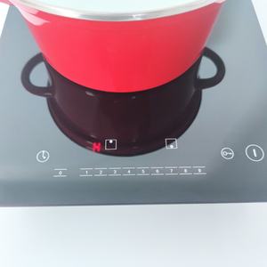 Table de cuisson à induction électrique double foyer encastrable LF avec surface en verre - Product Image 3