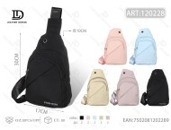 Borse da Donna, Borsa a Tracolla in Tessuto Morbido con Tasca Frontale con Zip, Cinghia Regolabile, Uso Quotidiano, Stile Minimalista - Product Image 3