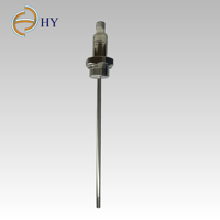 Sensor de Temperatura RTD de Alta Precisión HY 0-10V 0.5 ° Sonda de Acero Inoxidable con Resolución C, IP67, con Comunicación Serial