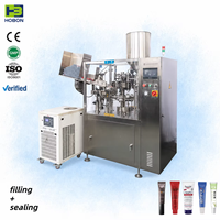 Machine de remplissage pneumatique semi-automatique à piston pour tubes, 500 ml, crème, baume, liquide, norme GMP, acier inoxydable 304, stérile, haute précision