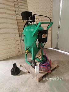 Sabbiatrice Elettrica Mobile ad Alta Pressione DB800 Senza Polvere per Pulizia di Costruzioni e Metalli - Product Image 5
