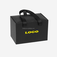 Coffret cadeau personnalisé de luxe en papier emballé à plat porte-savon photophore boîte à bougie tiroir estampage art éponge de stratification mate de première qualité