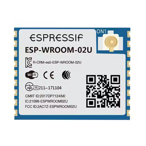 <span class=keywords><strong>ESPRESSIF</strong></span> ESP-WROOM-02U Module sans fil 2.4 GHz 18 broches ESP8266EX Puce <span class=keywords><strong>Esp8266</strong></span> Modules Wifi ESP WROOM pour appareil de lot - Product Image 6