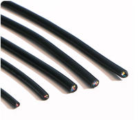 Cable de Cobre Estañado Multifilar Tipo 758 de 24 AWG, Resistente al Calor, Ignífugo, de PVC, para Uso Industrial, 300 V