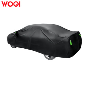 Funda para Auto Woqi para Chevrolet Corvette C3 C4 C5 C6 C7, Impermeable, Protección Exterior, Material Peva Negro, Tallas SMLXL - Product Image 2