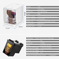 Imprimante jet d'encre portable HAIKE 2026 nouvelle génération, colorée, pour logos et dates d'expiration, connexion sans fil, idéale pour cartes de vœux