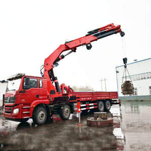 Grúa montada en camión Shacman 6X4 8X4 4Ton 5 Ton 8 Ton de segunda mano - Product Image 1