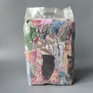 Trapos de Limpieza de Algodón 100% Sorbente, Cortados en Piezas, de Colores, para Limpiar Aceite - Product Image 1