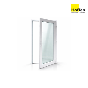 Puerta abatible Hoffen uPVC con cristal, 81x205, insonorizada, impermeable, con aislamiento térmico, de PVC - Product Image 2