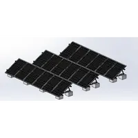High quality hot sale Solar Flat roof quick mounting system