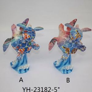 Figuras de Tortuga en una Variedad de Estilos Colección de Figuritas de Tortugas con Forma de Letra con Temática Marina - Product Image 1