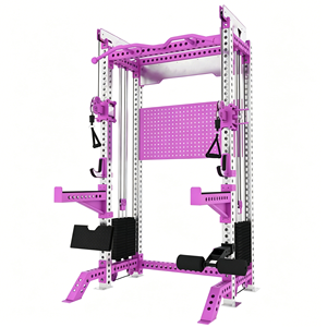 <strong>Multi</strong> Size Cable Crossover Trainer with Adjustable Pulleys-Full Body Strength Training Station for Compact Home Commercial <strong>Gyms</strong> - Product Image 2